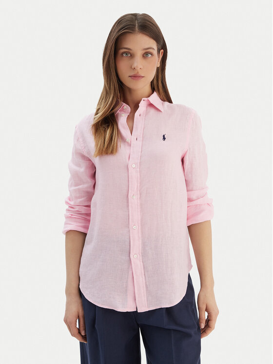 Polo Ralph Lauren Koszula 211970730514 Różowy Regular Fit