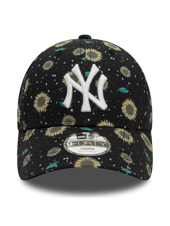 New Era New Era Kšiltovka Kids Floral Aop 940 Ne 60503478 S Černá