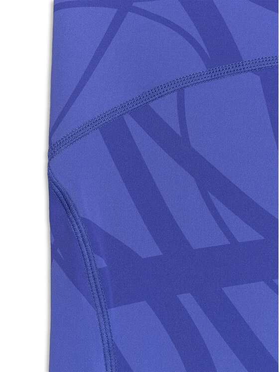 4F 4F Legginsy TRAINING Niebieski Slim Fit