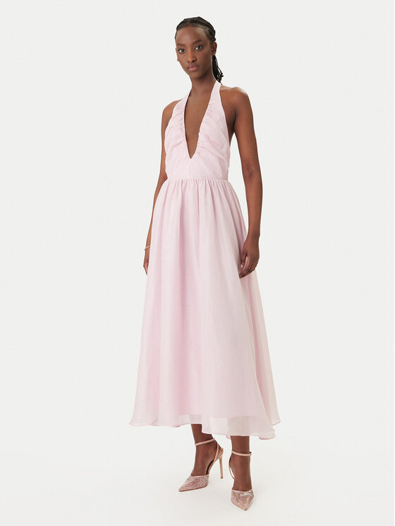 Bardot Bardot Коктейльна сукня Dorota Halter Neck 60206DB Рожевий Regular Fit
