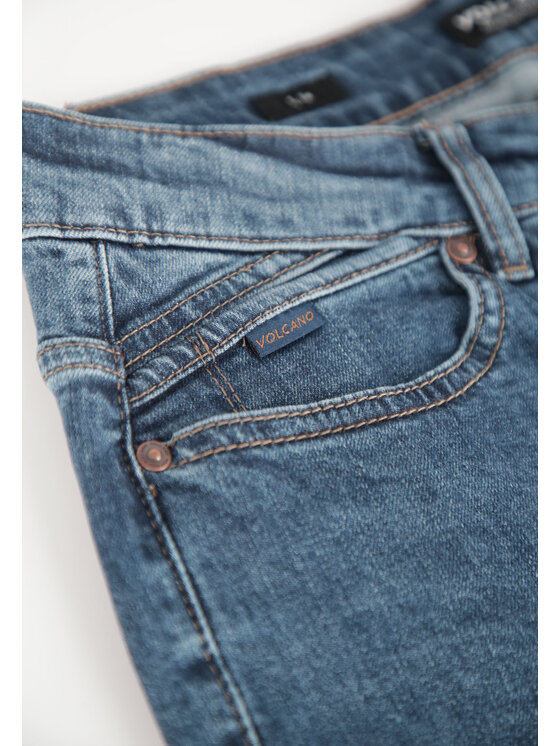 Volcano Volcano Jeansy D-DEXTER 52 Niebieski Regular Fit