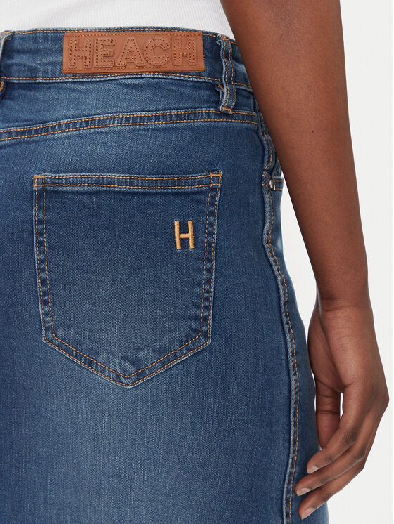 Silvian Heach Silvian Heach Fustă de blugi Quofoy GPP25403LO Bleumarin Regular Fit