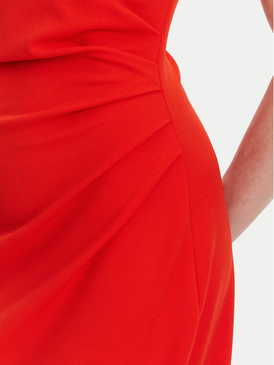 French Connection French Connection Coctailkleid 71YDO Rot Slim Fit