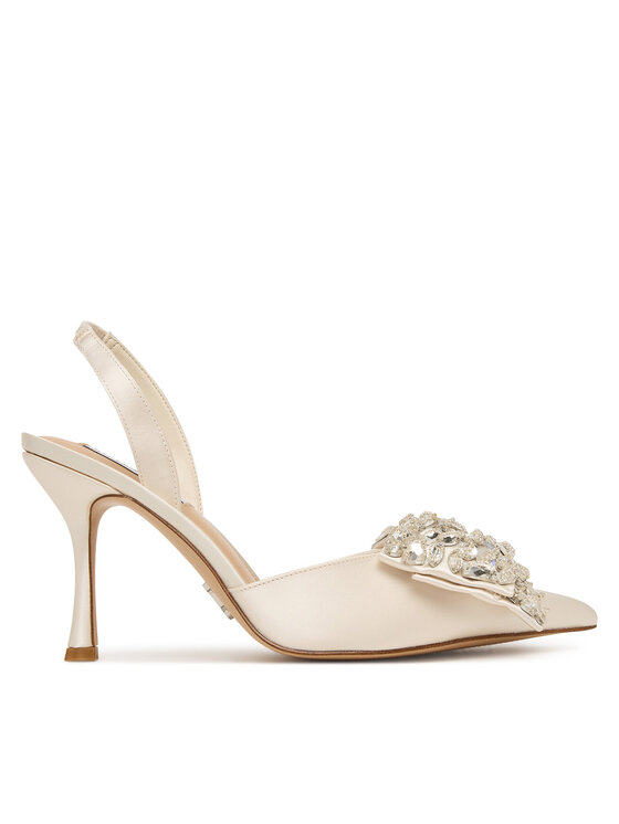 Steve Madden Steve Madden Čevlji z visoko peto Lovie 11004873 Écru