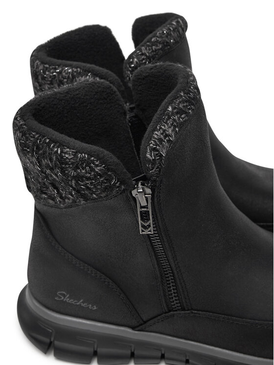 こま✳︎ Skechers Botine Synergy - Lovely Collab 167941 Negru | Modivo.ro
