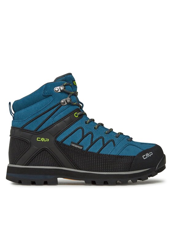 CMP Trekking čevlji Moon Mid Wp Waterproof 31Q4797 Mornarsko Modra