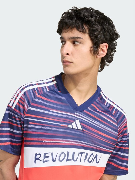 adidas adidas Koszulka techniczna New England Revolution Pomarańczowy Slim Fit