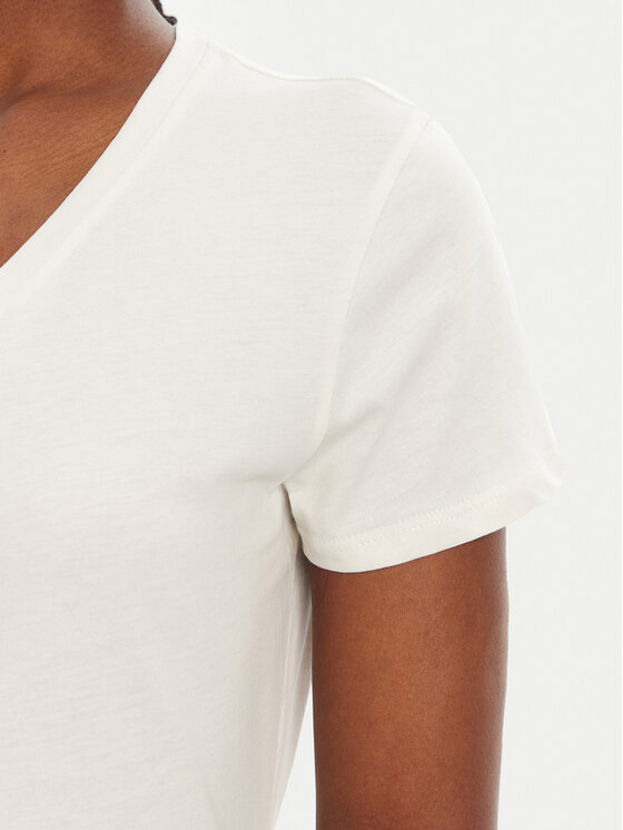 Liu Jo Sport Liu Jo Sport Póló TA5179 J6040 Fehér Regular Fit