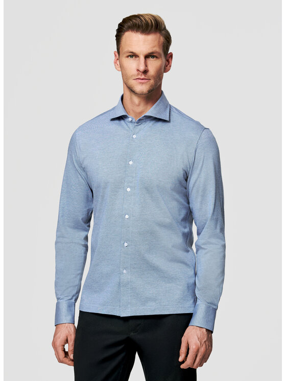Pako Lorente Pako Lorente Koszula P26SF-1X-014 Niebieski Classic Fit