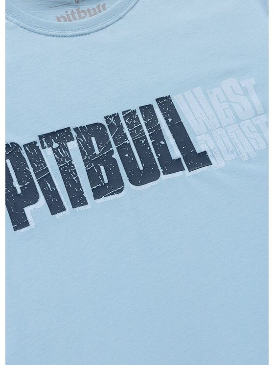 PITBULL PITBULL T-Shirt REBEL BORN Niebieski Regular Fit