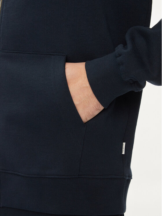 Pepe Jeans Pepe Jeans Majica dugih rukava Joe Zip PM582572 Tamnoplava Regular Fit