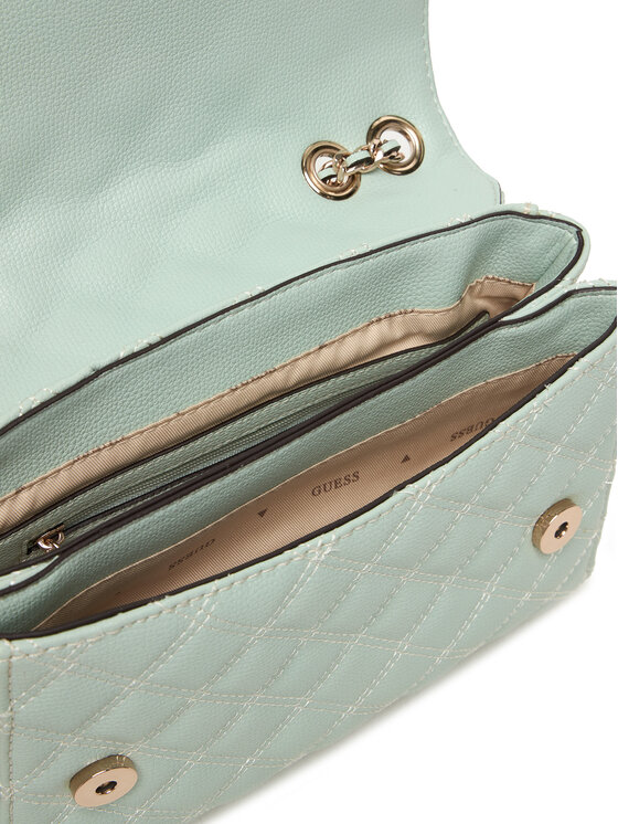 Guess Guess Дамска чанта Giully II HWBQ96 73200 Зелен