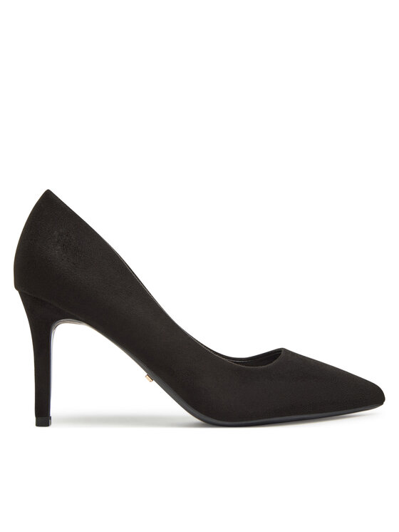Pantofi cu toc subțire DeeZee IV-DBC Negru