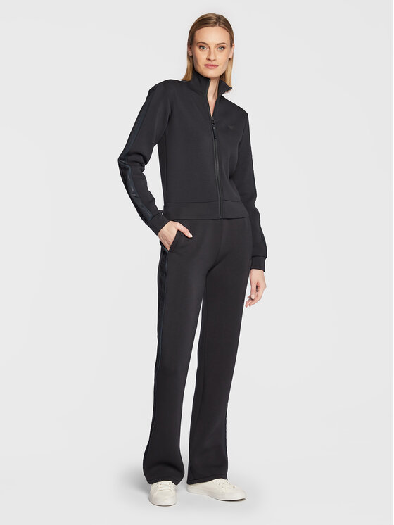 Guess Guess Mikina New Allie Scuba V2YQ17 K7UW2 Černá Regular Fit