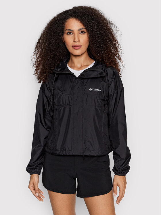 Columbia Columbia Větrovka Flash Challenger 1989511 Černá Relaxed Fit