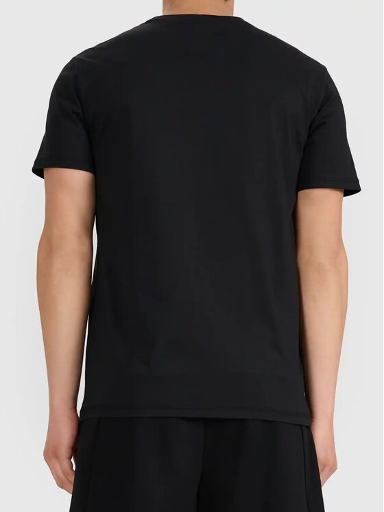 4F 4F T-Shirt Z-TTSHM3341-2 Czarny Regular Fit