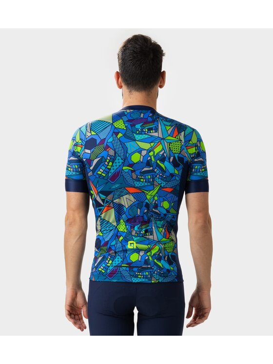 Alé Cycling Alé Cycling Koszulka rowerowa Solid Over Niebieski Fitted Fit