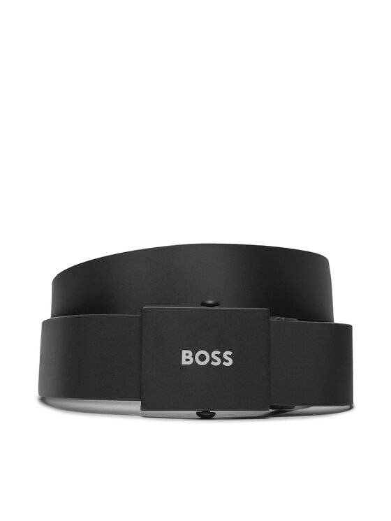 Boss Vīriešu josta Icon-R Sr35 50513076 Melns