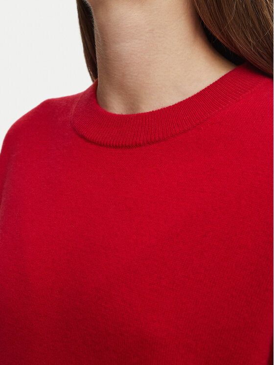 Tommy Hilfiger Tommy Hilfiger Sveter WW0WW51459 Červená Regular Fit