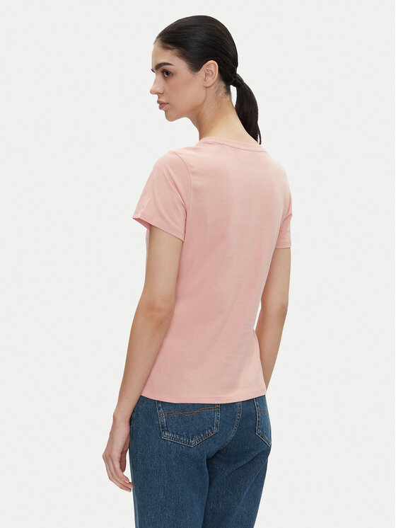 Pepe Jeans Pepe Jeans Póló Rosalind PL506034 Rózsaszín Regular Fit