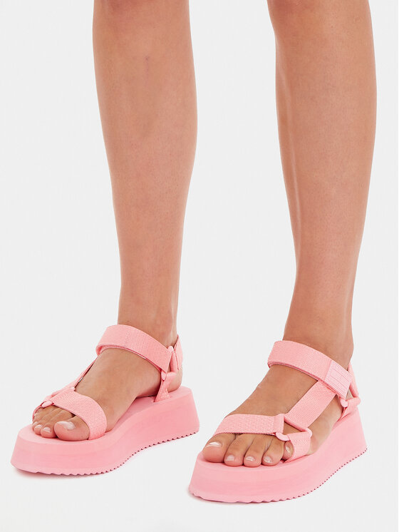 Tommy Jeans Tommy Jeans Sandały Tjw Eva Sandal EN0EN02466 Różowy