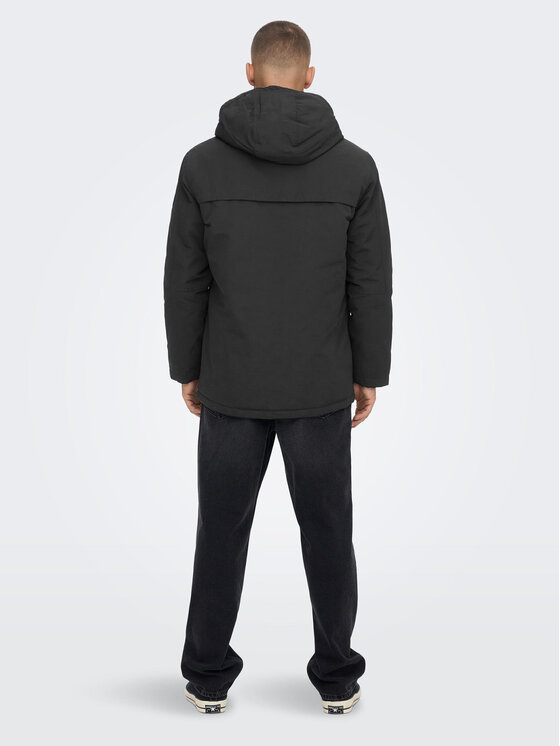 Only & Sons Only & Sons Hanorac Jayden 22022654 Negru Regular Fit