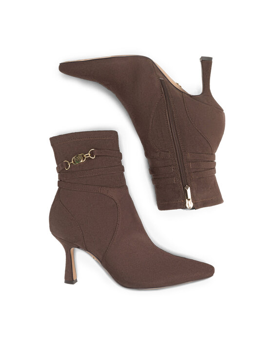Nine West Nine West Botki LUBENA ZL23003CC Brązowy