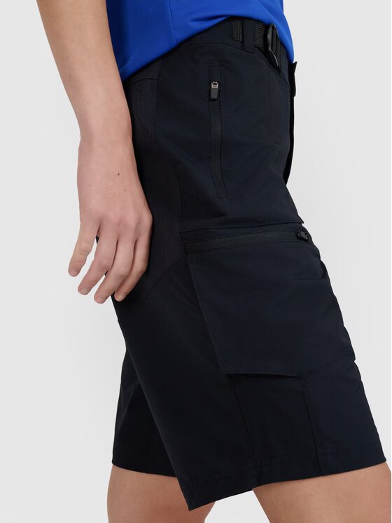 4F 4F Pantaloncini da ciclismo 4FWSS25TFSHF0890-20S Nero Regular Fit