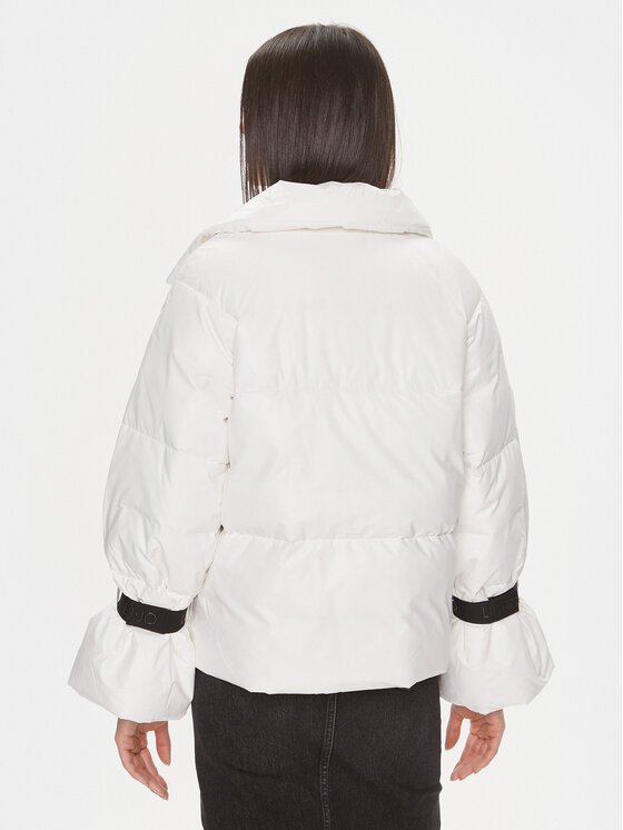 Liu Jo Sport Liu Jo Sport Geacă de iarnă TF3140 T3584 Alb Regular Fit