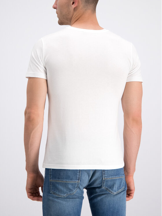 Trussardi Trussardi T-Shirt Cotton Jersey 52T00231 Biały Regular Fit