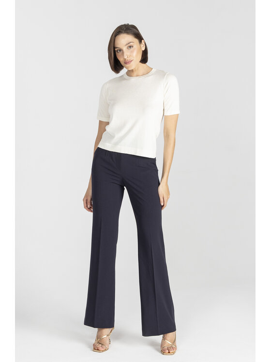 Deni Cler Milano Deni Cler Milano Sweter T-DC-S206-E2-80-11-1 Écru Regular Fit
