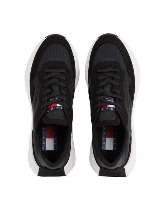 Tommy Hilfiger Tommy Hilfiger Sneakersy Tjw Translucent EM0EM01222 Czarny