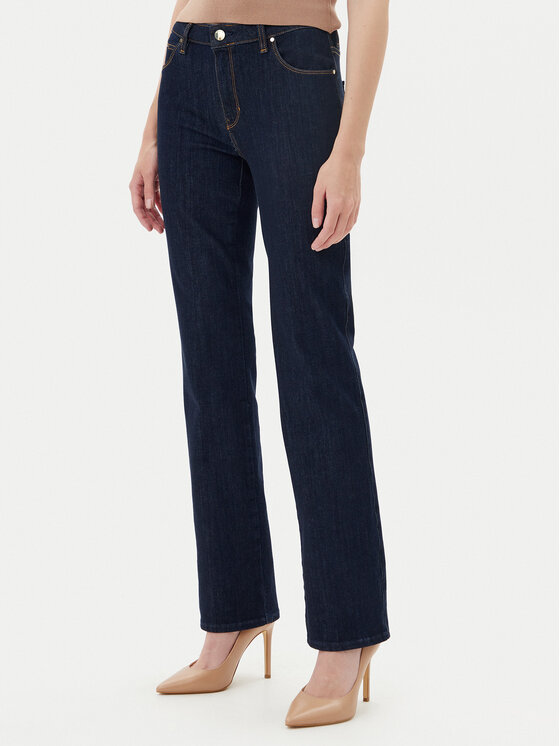 Guess Guess Farmer W5YA15 D5PW1 Sötétkék Sexy Straight Fit
