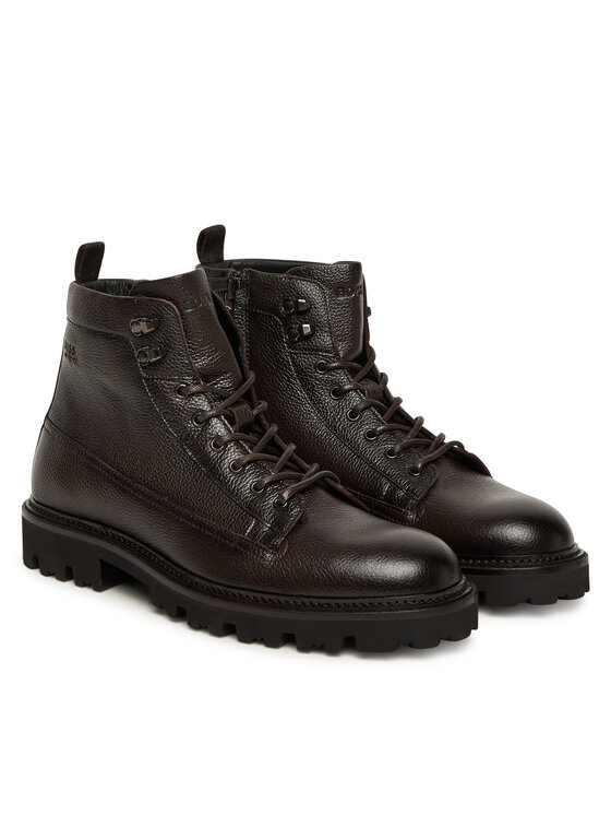 BOSS BOSS Trapper stila apavi Julyo 50552581 Brūns