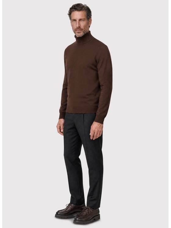 Pako Lorente Pako Lorente Sweter P26WN-2X-016 Brązowy Classic Fit