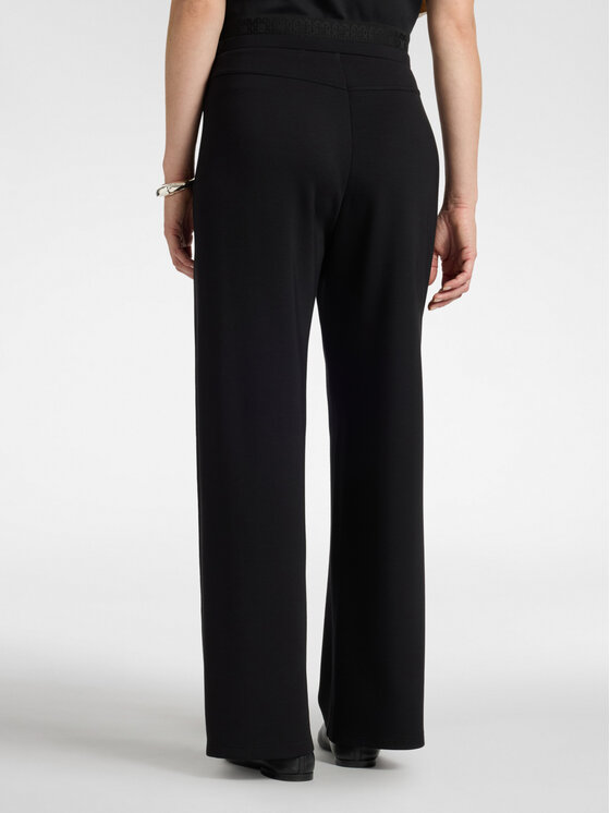 Elena Mirò Elena Mirò Spodnie materiałowe P805Z100232N033 Czarny Regular Fit