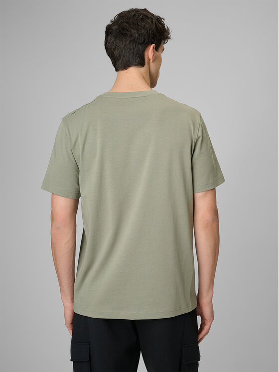 4F 4F T-Shirt NATURE’S TRAIL Khaki Regular Fit