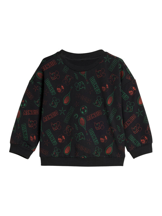 adidas adidas Φόρμα Disney Mickey Mouse JM0816 Μαύρο Regular Fit