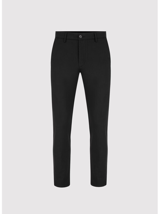 Pako Lorente Pako Lorente Spodnie materiałowe P24WF-WX-010 Czarny Slim Fit