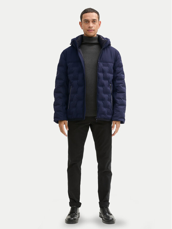 Tom Tailor Tom Tailor Zimska jakna 1041324 Tamnoplava Regular Fit