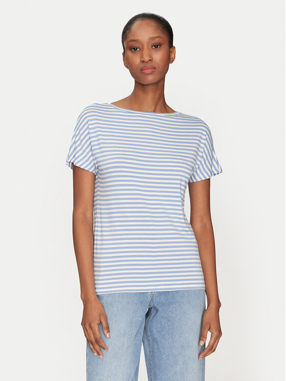 Marella Marella Tricou Congo 2515971041 Albastru celest Regular Fit