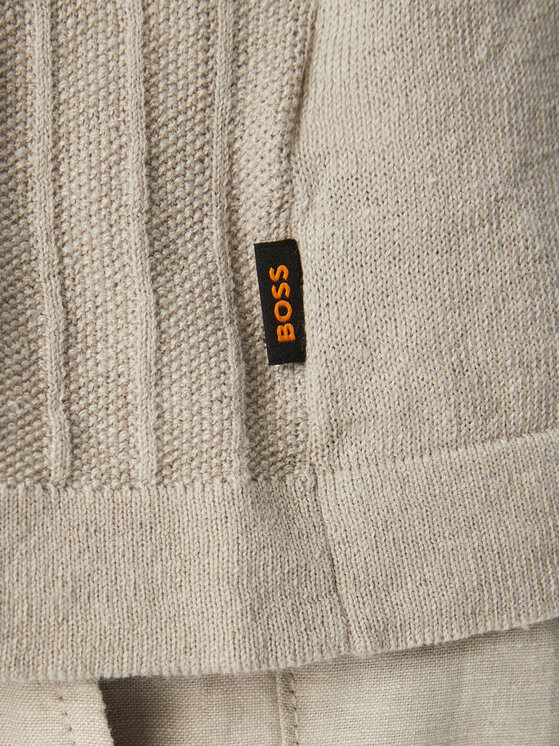 BOSS BOSS Cămașă Amicino 50558725 Bej Regular Fit