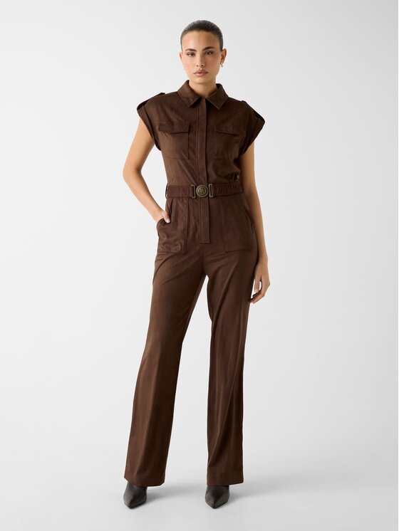 Guess Guess Гащеризон W6RD61 WJ472 Кафяв Regular Fit