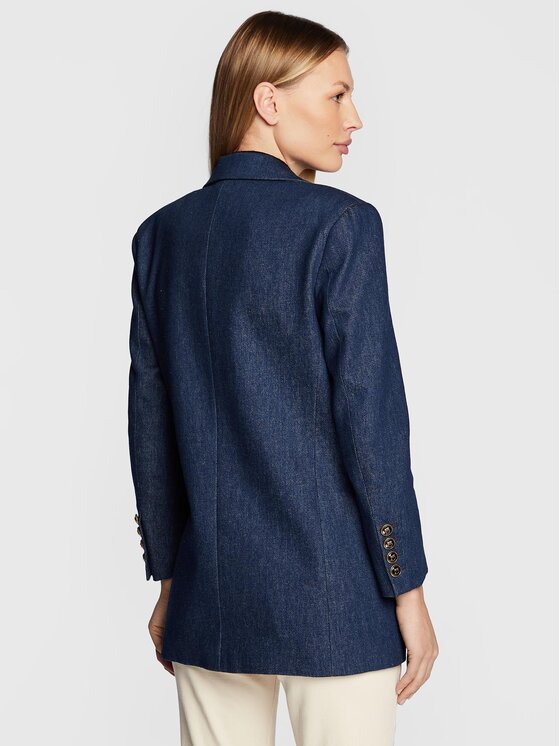 PINKO Pinko Giacca da abito Landire 1J112W A09I Blu Regular Fit