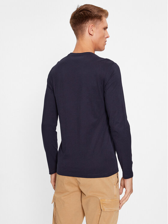 Guess Guess Hosszú ujjú M3BI14 I3Z14 Sötétkék Slim Fit