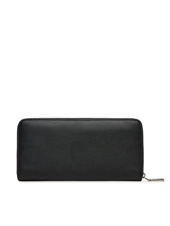 Calvin Klein Jeans Calvin Klein Jeans Veliki ženski novčanik Sculpted Zip Around LV04K1005G Crna