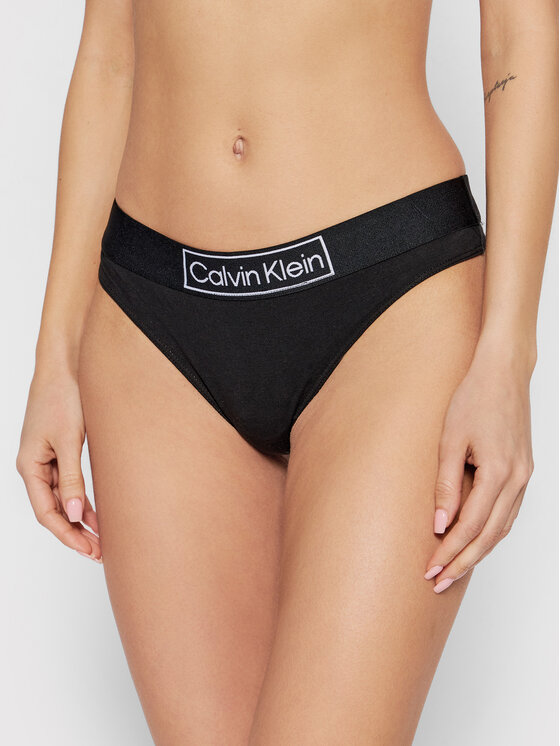Calvin Klein Underwear Chilot tanga 000QF6774E Negru