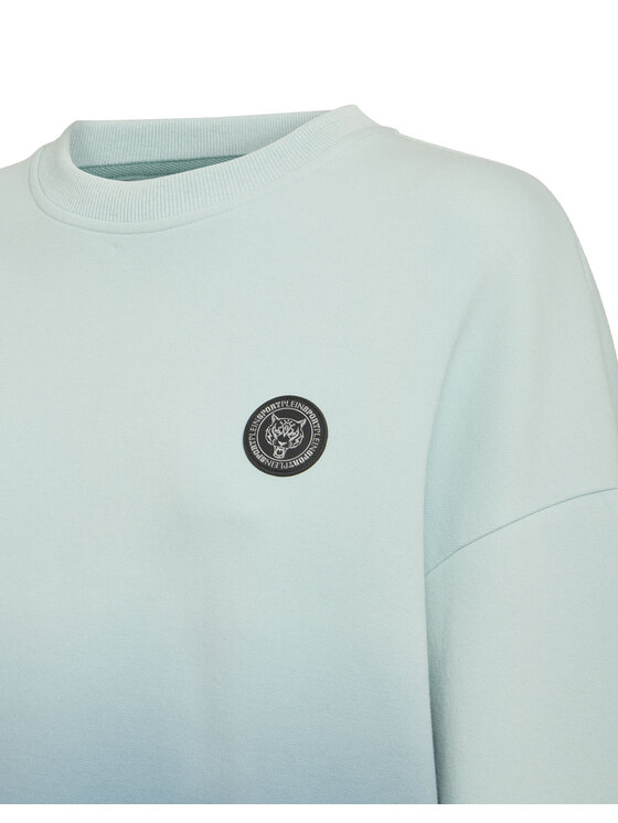 Plein Sport Plein Sport Bluza 23485 Błękitny Regular Fit