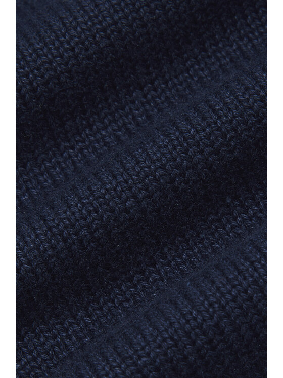 Lancerto Lancerto Sweter Craig SW073224000094 Granatowy Regular Fit
