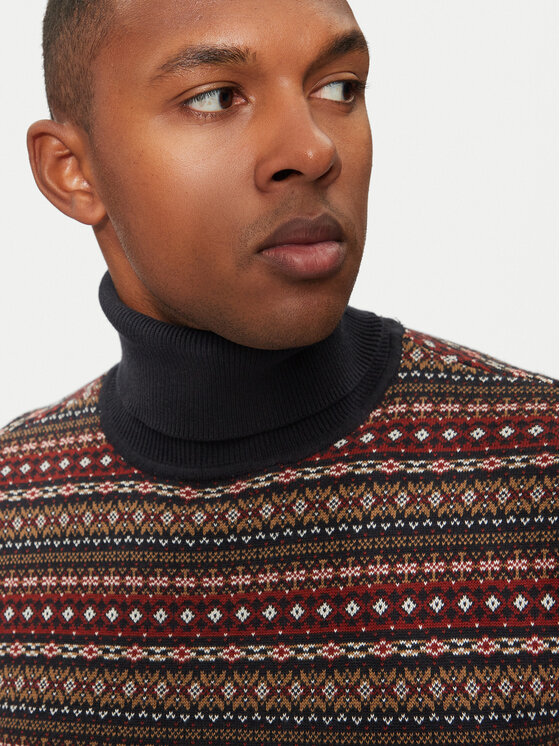 Blend Blend Rollkragenpullover 20717856 Schwarz Regular Fit